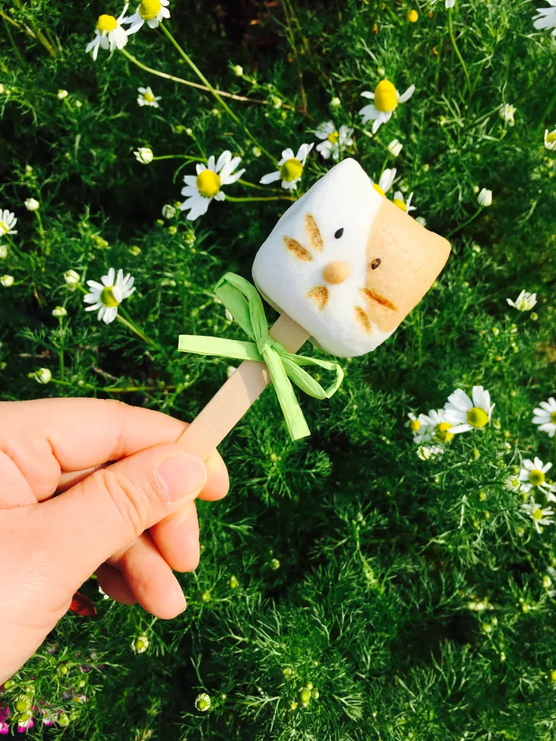 飴細工の縁日をイメージして、かわいい動物の形をしたお饅頭を東京蚤の市夏祭り限定で販売する「どうぶつ饅頭」