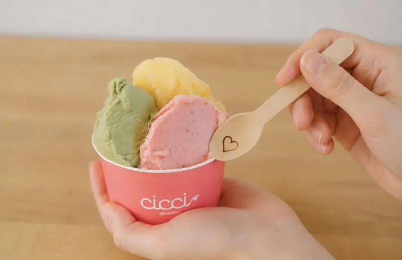 gelateria CICCIの幸運のたまご
