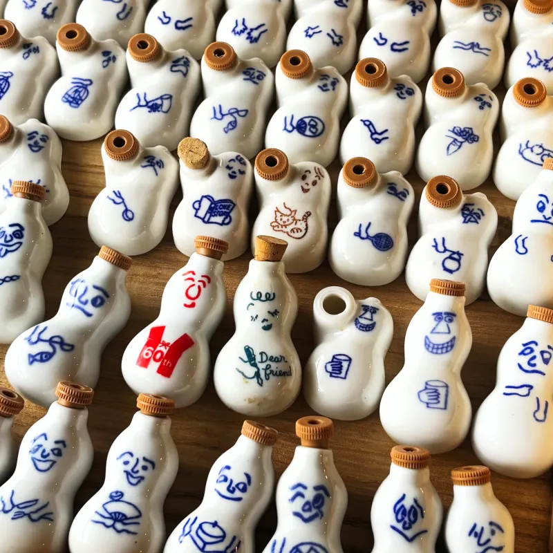 崎陽軒のシウマイについてくる醤油入れのひょうちゃんのヴィンテージコレクション