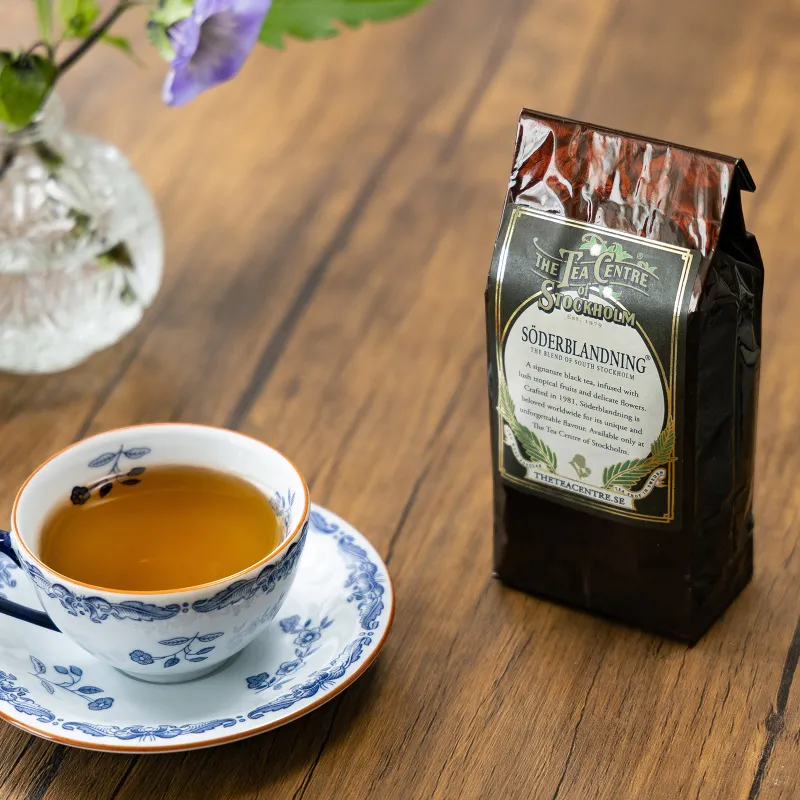 北欧紅茶人気No.1のセーデルブレンド。天然の素材のみを使用した究極のブレンドティー