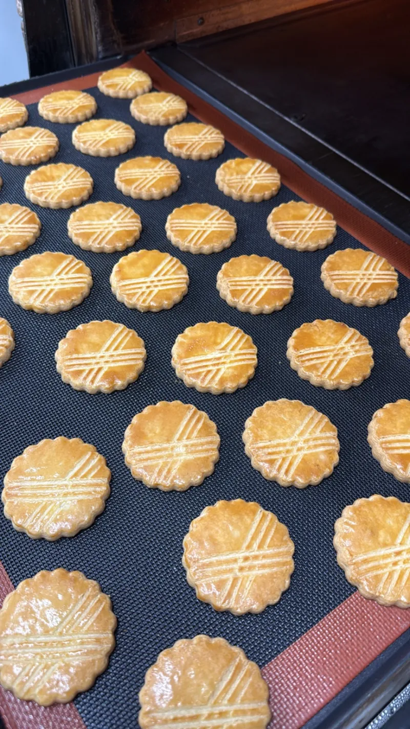 フランス産のゲランドの塩を使用したガレットナンテ