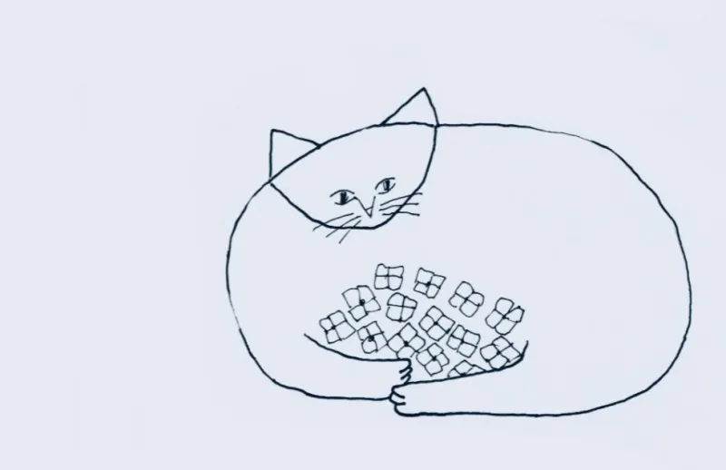 菓子屋 花と猫