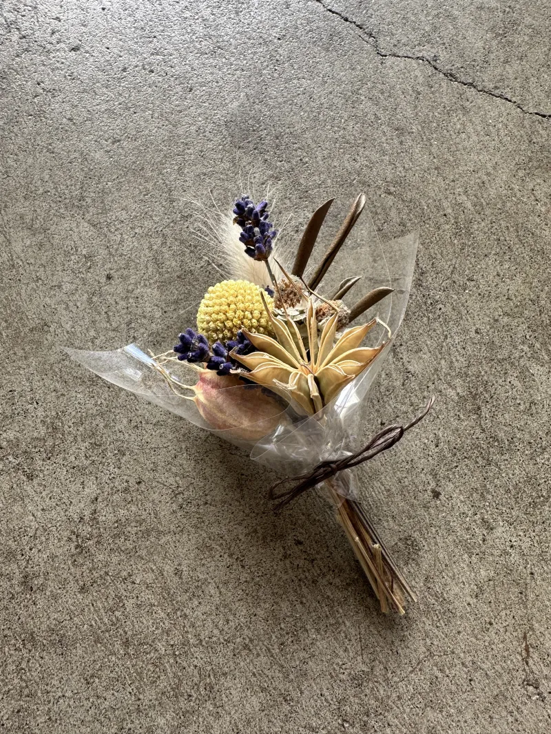 お花の三角くじ