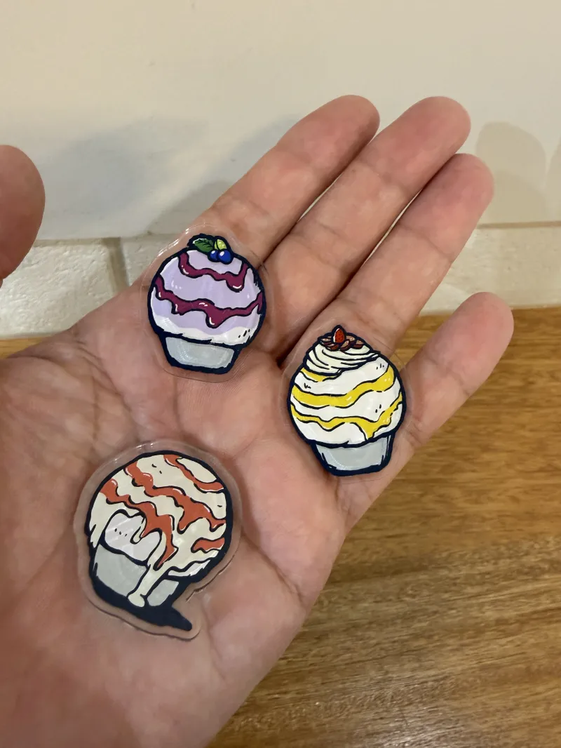 「LUN LUNガチャ」かわいいかき氷グッズが出るよ。