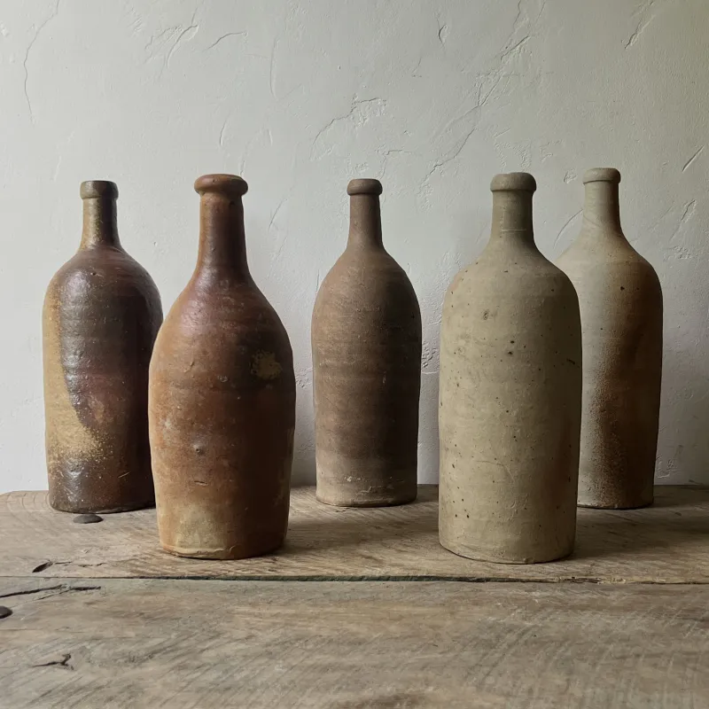 フランスのノルマンディ地方で見つけた1900年頃のシードル（林檎酒）用の陶器