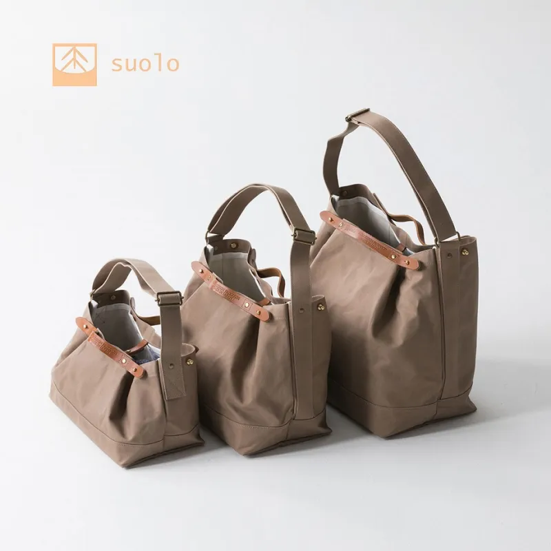 「suolo CROP series」収穫用のバッグから生まれた定番シリーズ