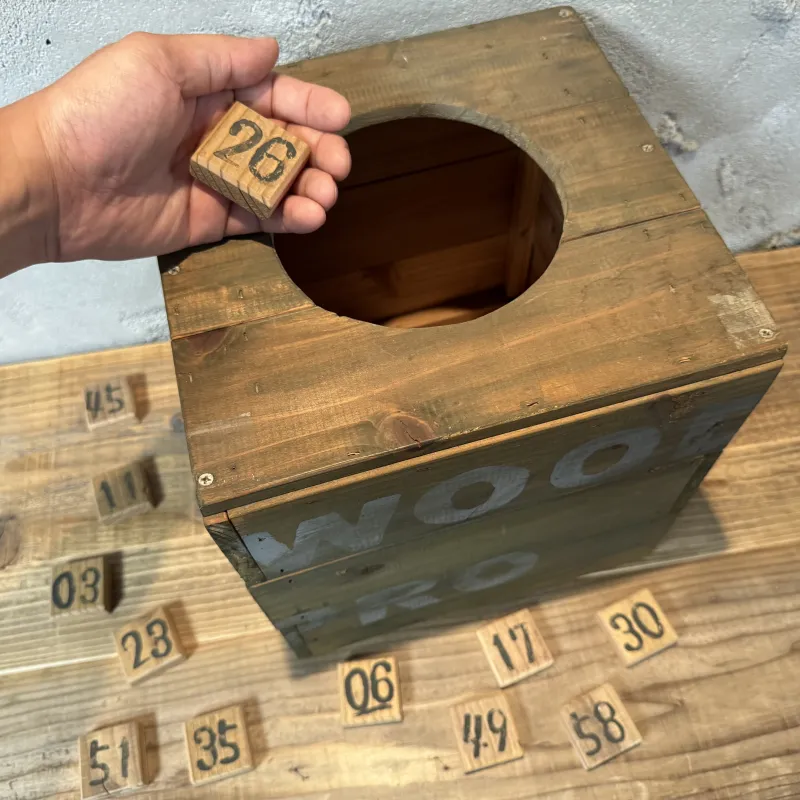 WOODPROお楽しみクジ