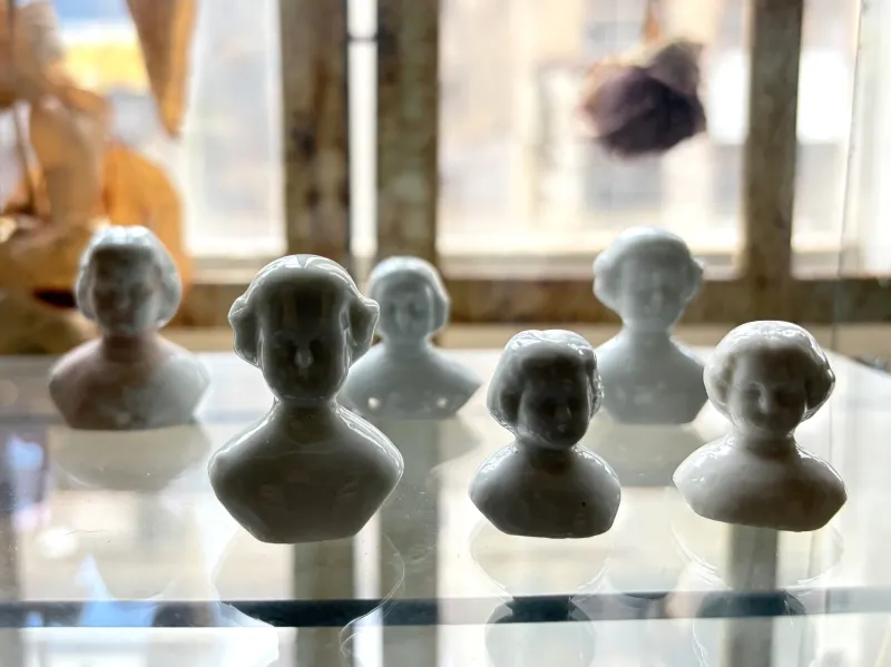 ドイツ製のビスクヘッド