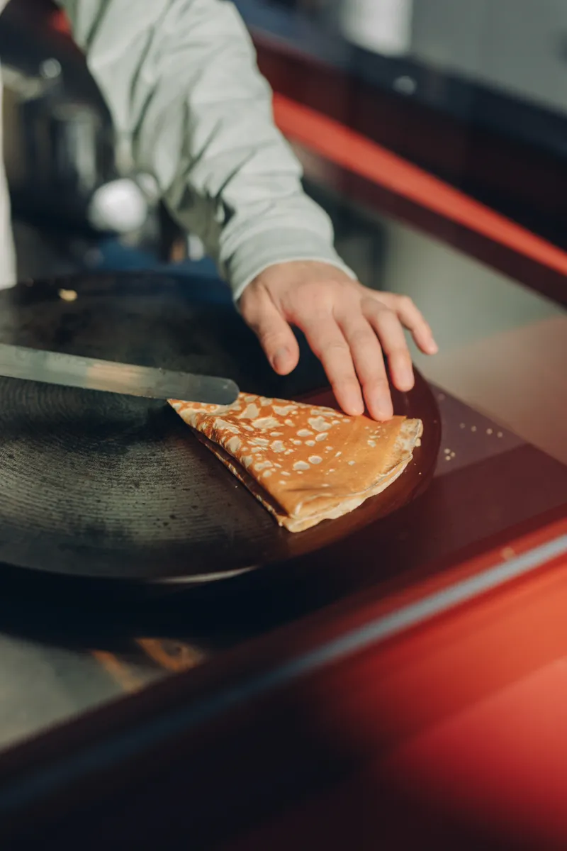 asatteのクレープ