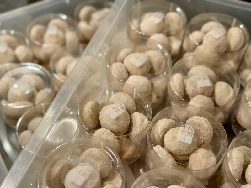 「発酵バターのドロンマル」 Ashiatoのまるいクッキー。ざくっと食感のシンプルなクッキーです。