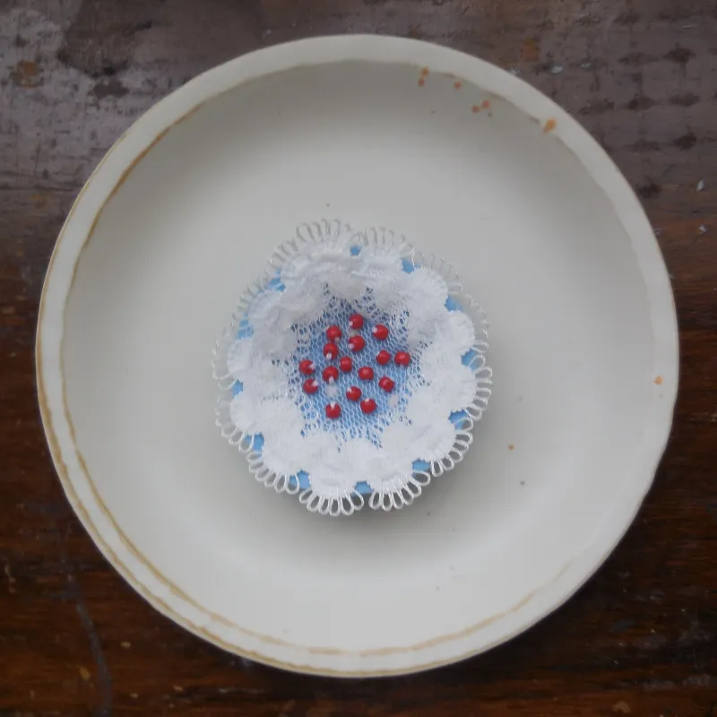 おはなのブローチ