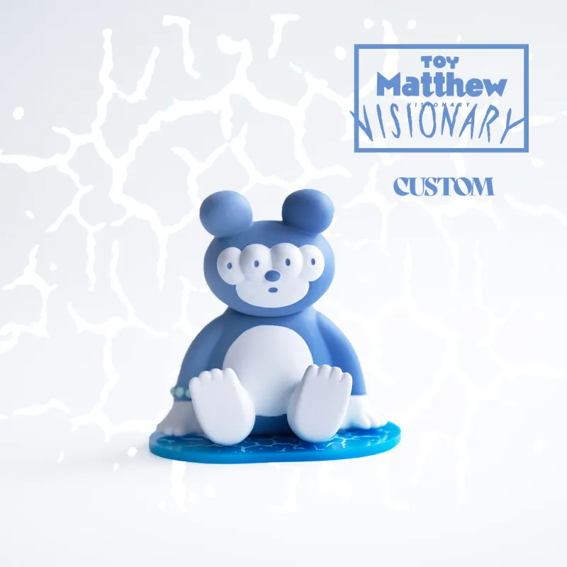 ソフビのハンドペイントカスタム