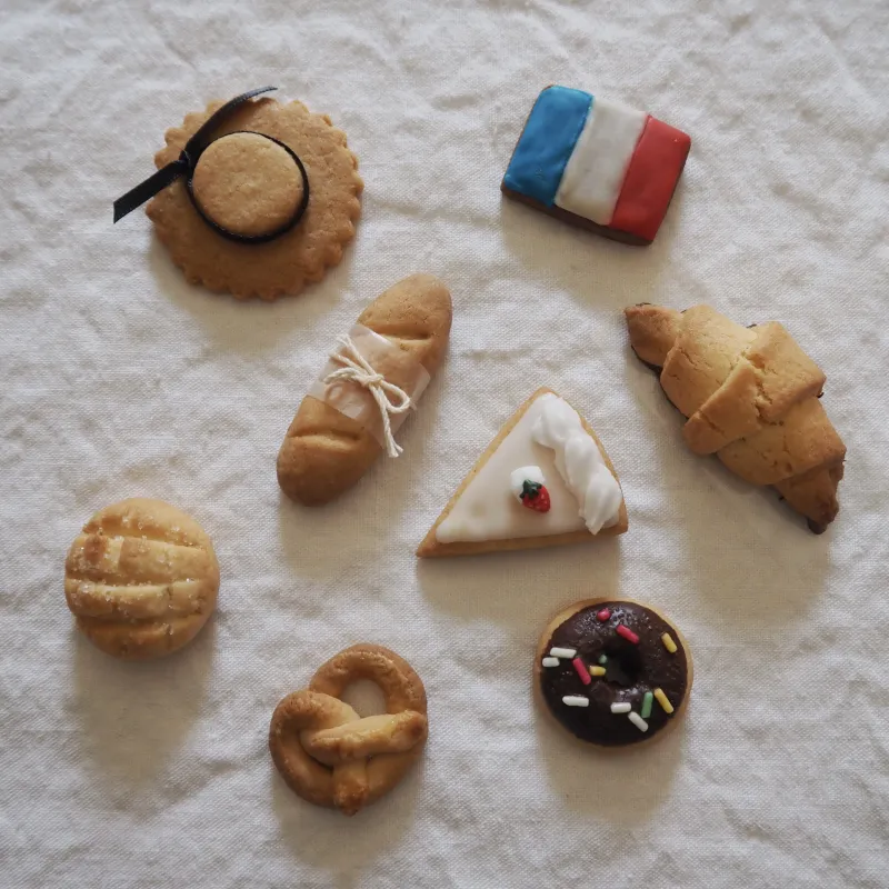 クッキーだけど、パン！？　遊びココロいっぱいなミニチュアクッキー！