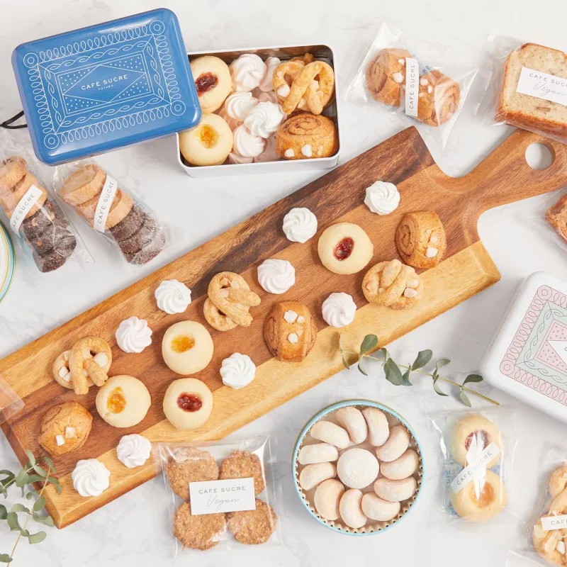 カフェシュクルのクッキーは、マーガリンやショートニングは使用していません。