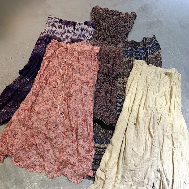 vintage Indian cotton skirt