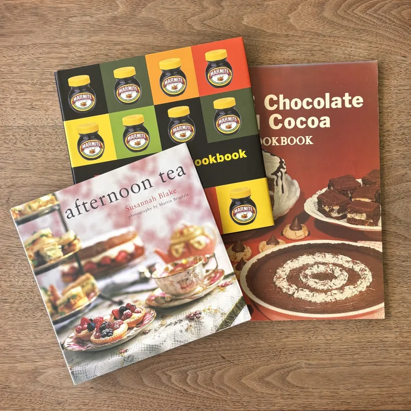 写真がきれいな洋書のレシピ本たち