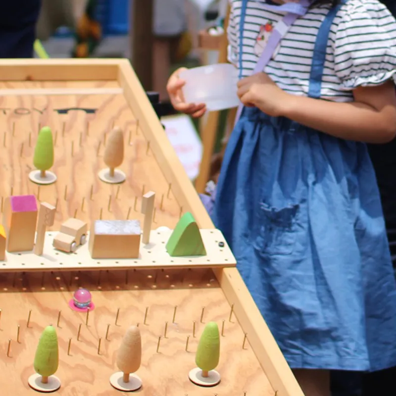 運がよければお子様ようのミニチャレンジコーナーも登場します。（お天気次第）出現日はいっつも盛り上がります。