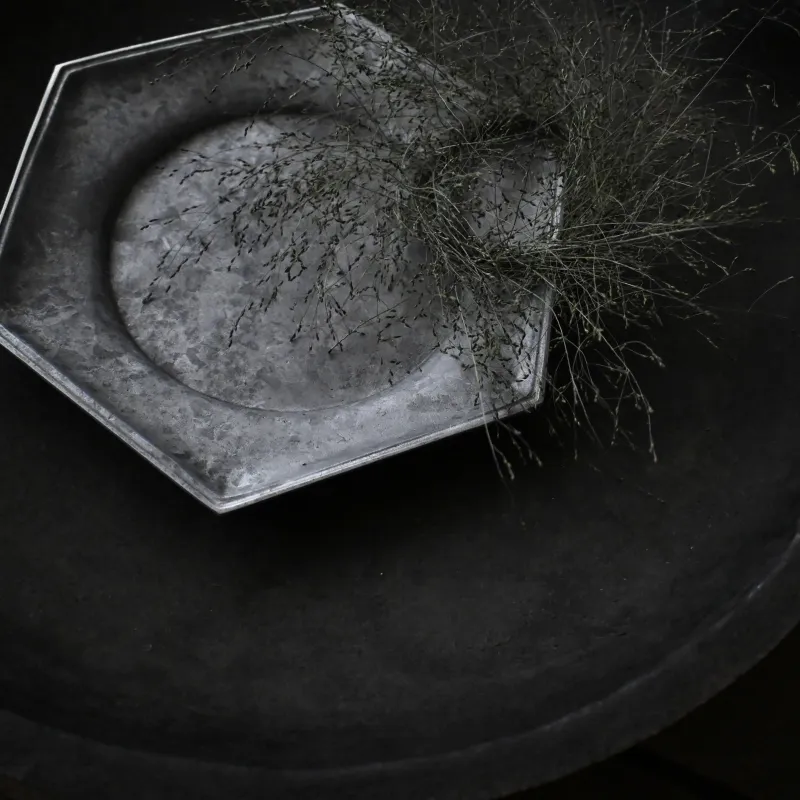 六角形のアルミプレート