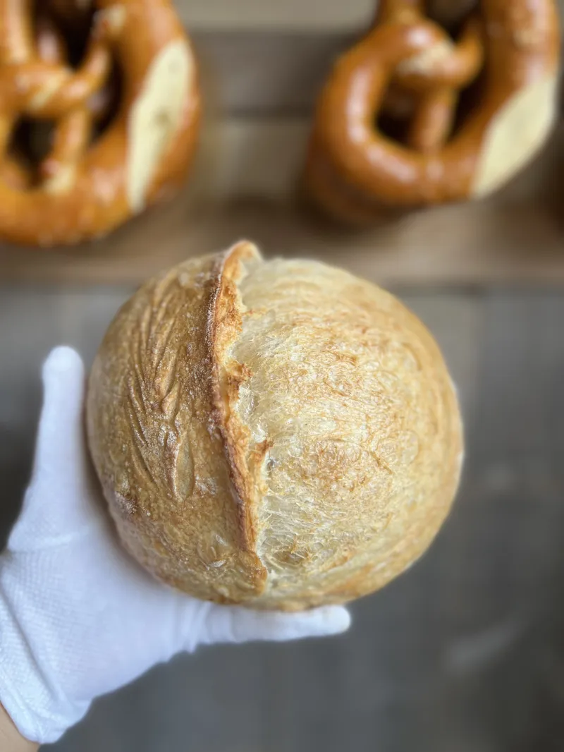 香り豊かでしっとりもっちりのカンパーニュ