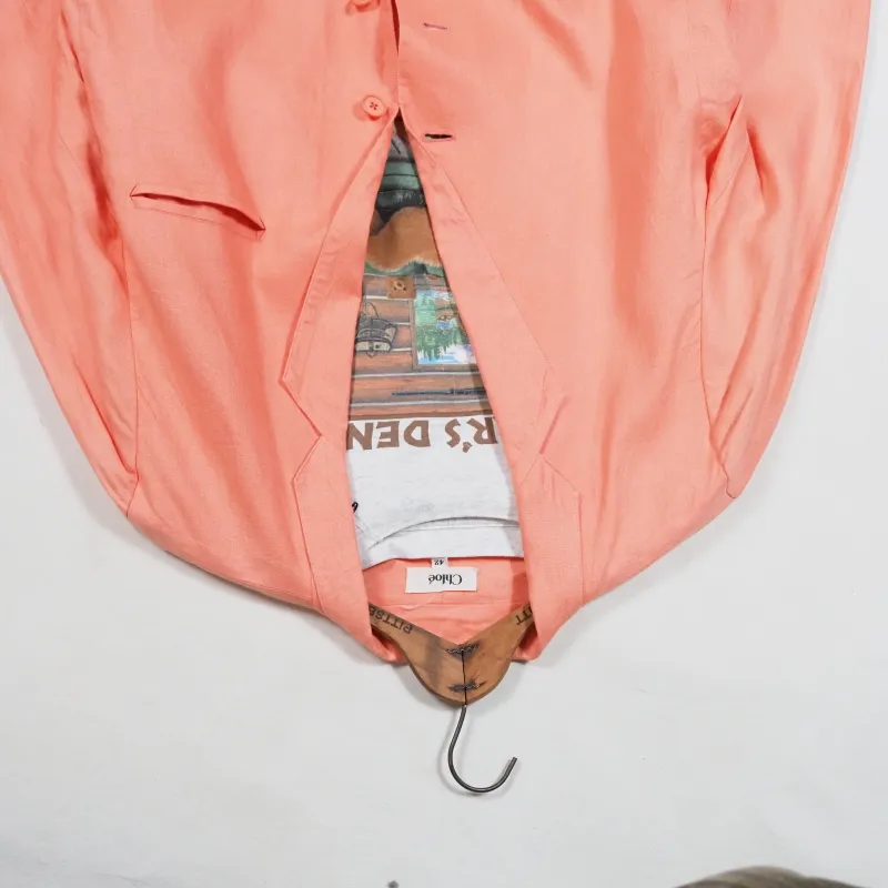 80’s〜90’sの「Chloe」のリネンジャケット。