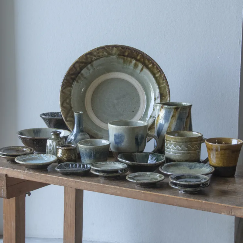 大阪府高槻で作陶されている「中ノ畑窯」佐藤央巳･友美さんのうつわ