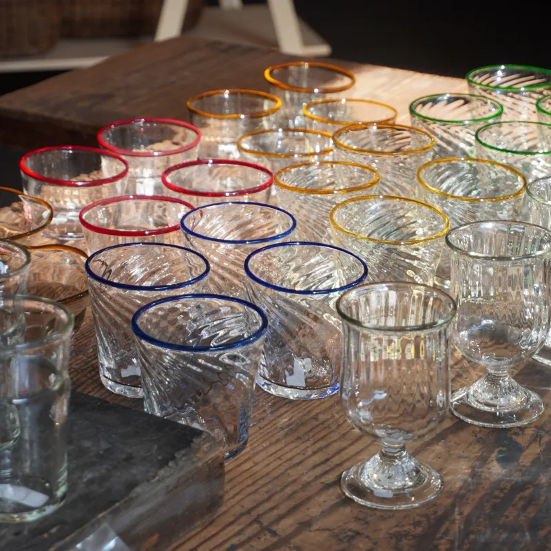 広島県福山市で制作されている「カンナカガラス工房」村松学さんのガラス