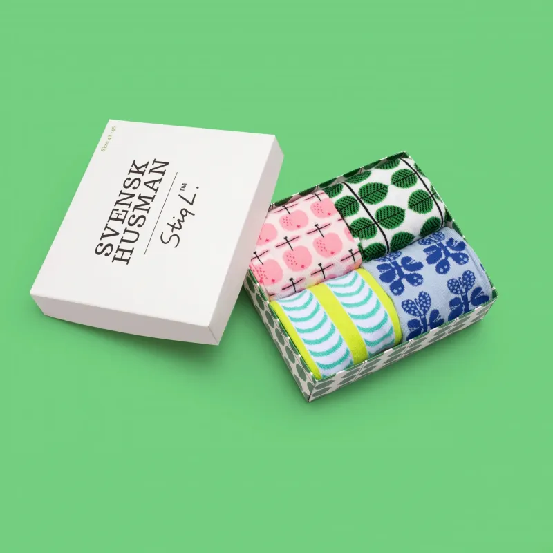 北欧デザイン界の巨匠、スティグ・リンドベリと現代のソックスブランド「スヴェンスク・フスマン」のコラボソックス