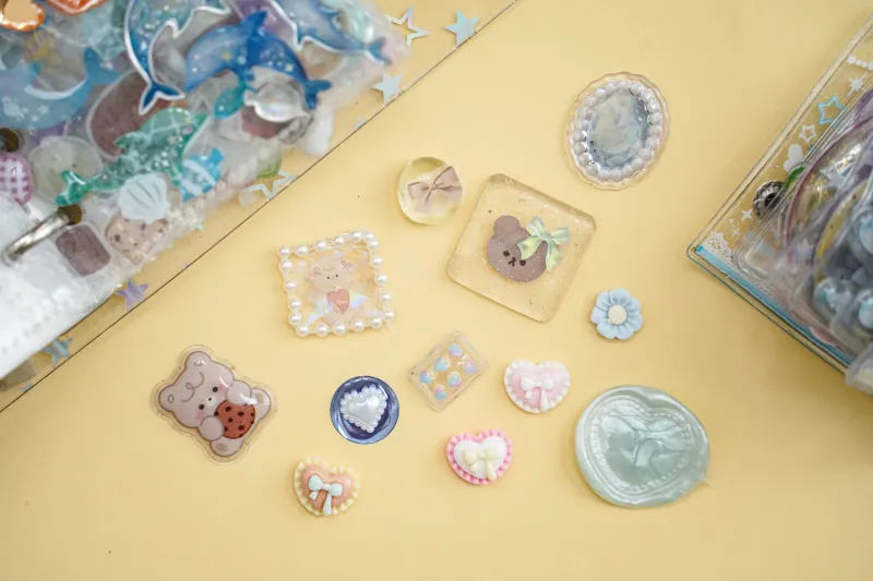 ぷくぷく手づくりシール