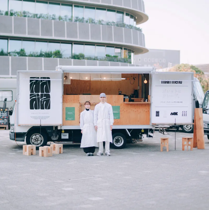 愛知県から、ガレットを焼きに東京へ。一枚ずつ、丁寧に。