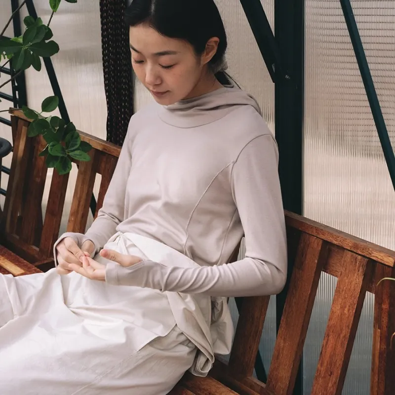 キャンプにガーデニングに、韓国発！　春夏秋カットソー