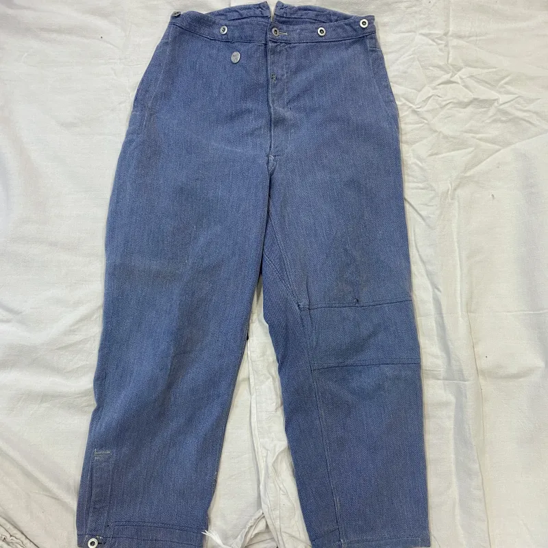 スイス軍デニムパンツ