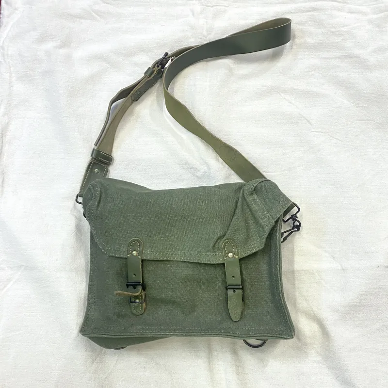 フランス軍キャンバスショルダーバッグ