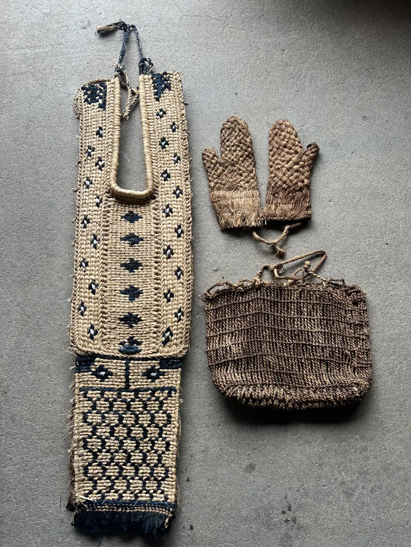 新潟の山間部の集落で作られた民具