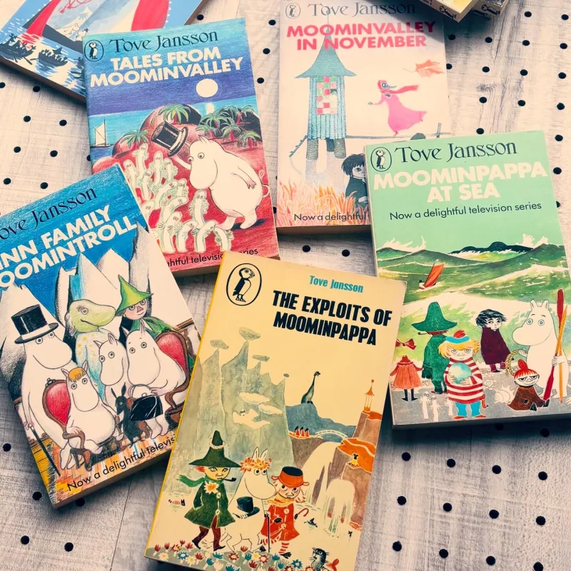 原書の雰囲気が味わえるムーミンのペーパーバック