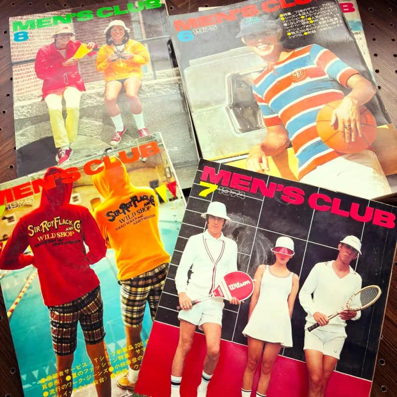 1970年代のナイスルックが目白押しな「MEN'S CLUB」