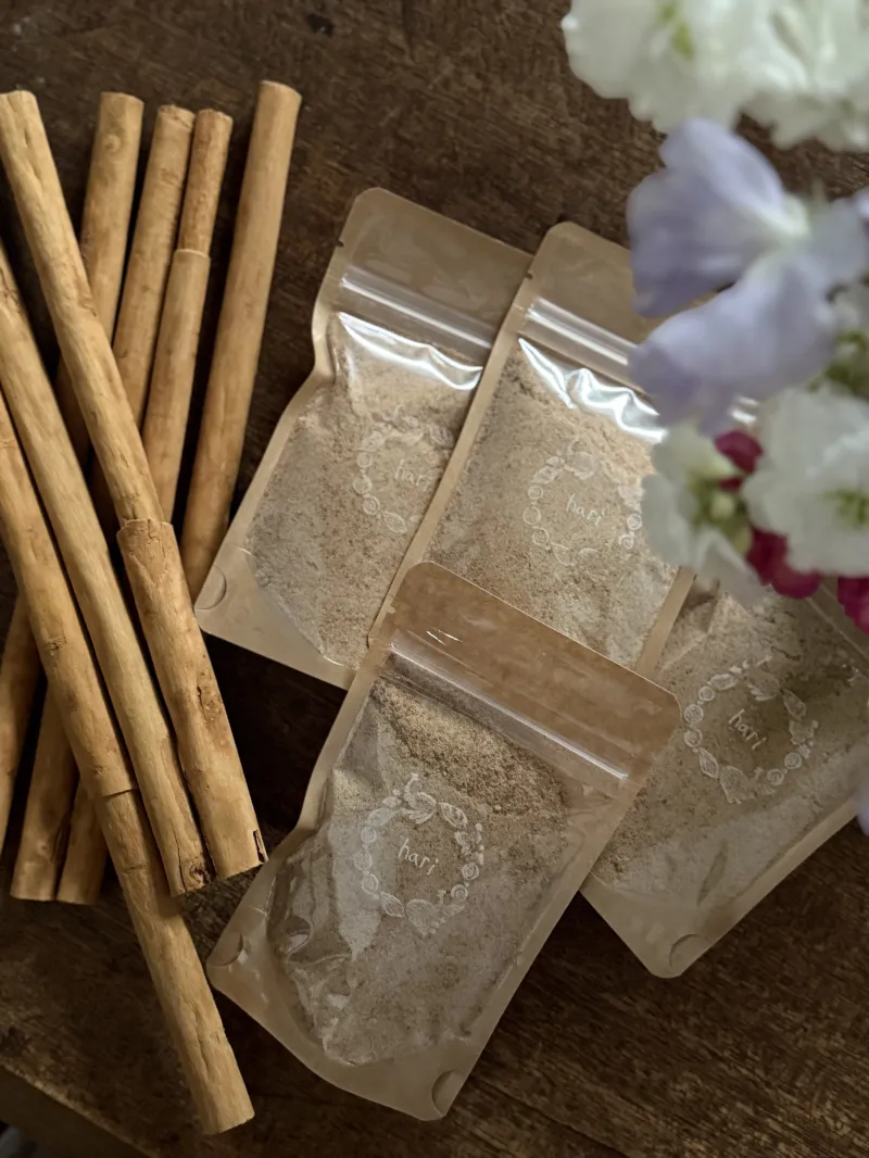 他にはない、優美な風味の石臼びきセイロンシナモンシュガー