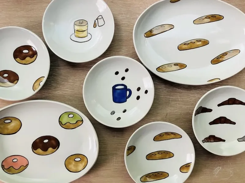 オヤツとコーヒータイムにピッタリな器