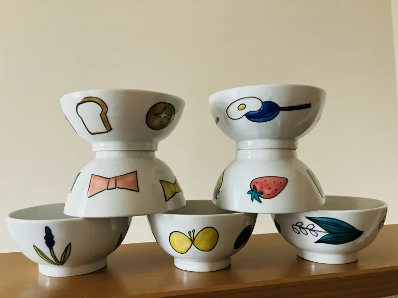 小ぶりなお茶碗