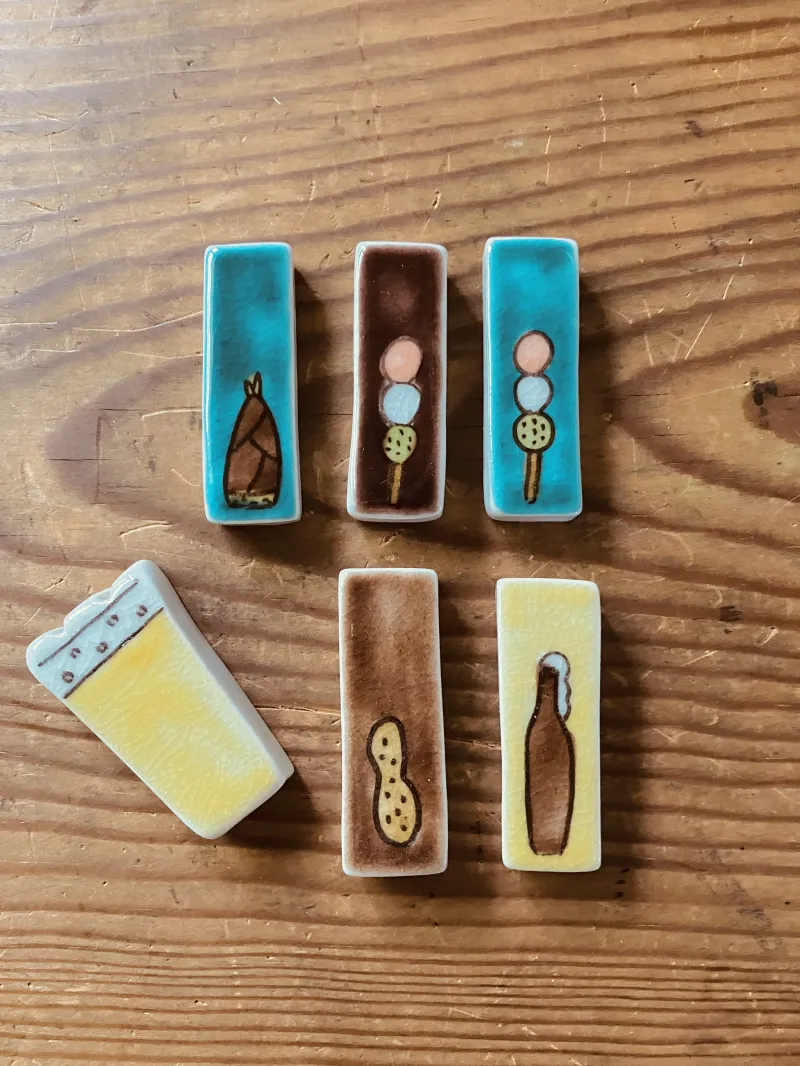 色々柄の箸置き