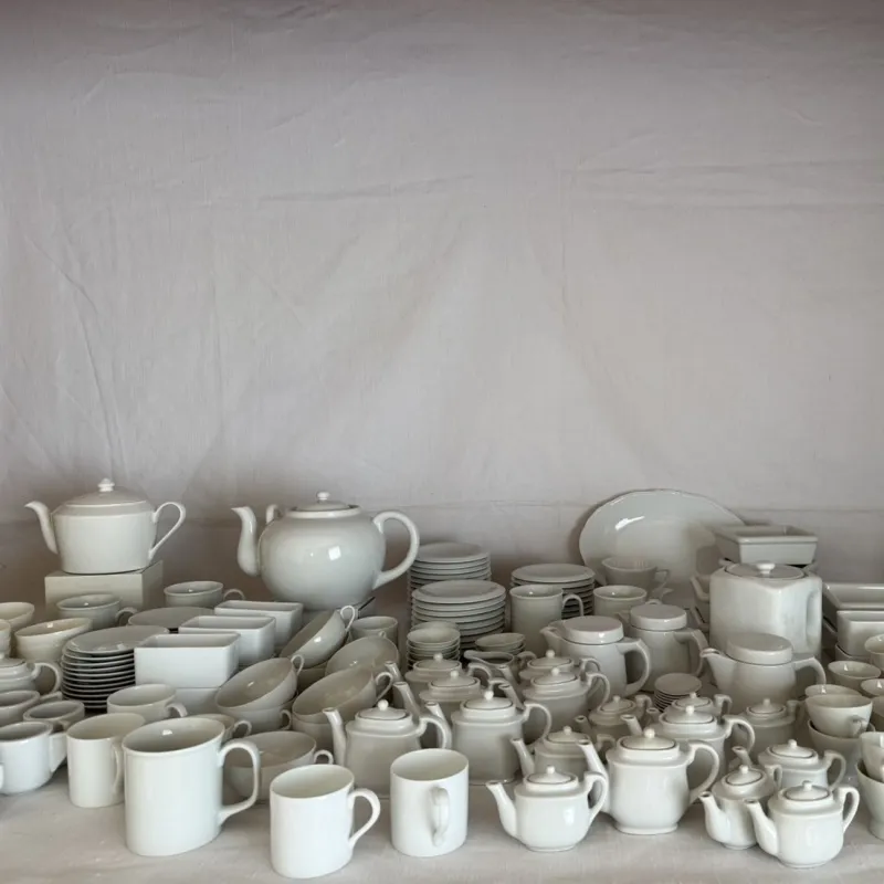 1950年代、ヨーロッパ輸出用に作られた日本製磁器。デッドストックで状態も良く、実用にも飾りにも美しい器。