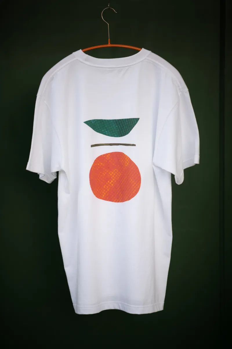 親子で着られるオレンジTシャツ