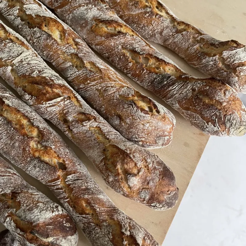 全粒粉で作った「全粒ねじ」全粒42％