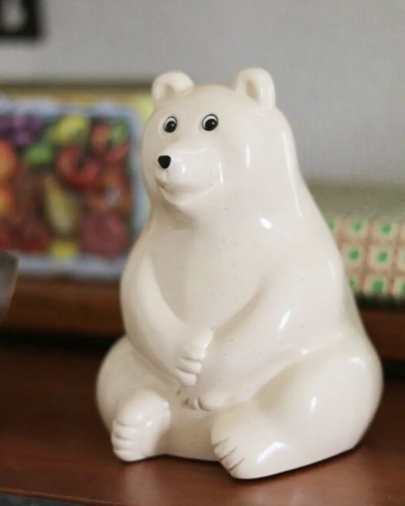 フィンランドではおなじみの白くま貯金箱