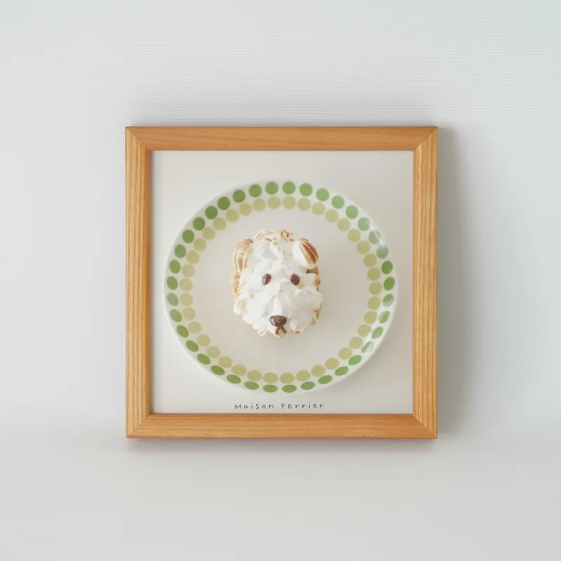 犬好きさんへ。Maison terrierさんとコラボして作ったワンコポスター