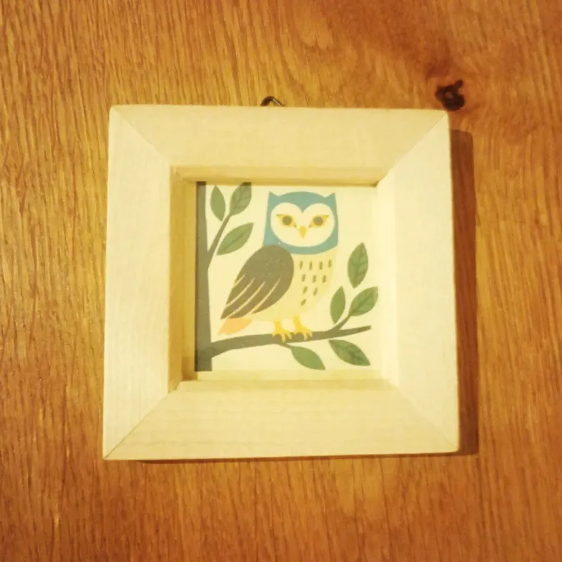 ふくろうのフォトフレーム