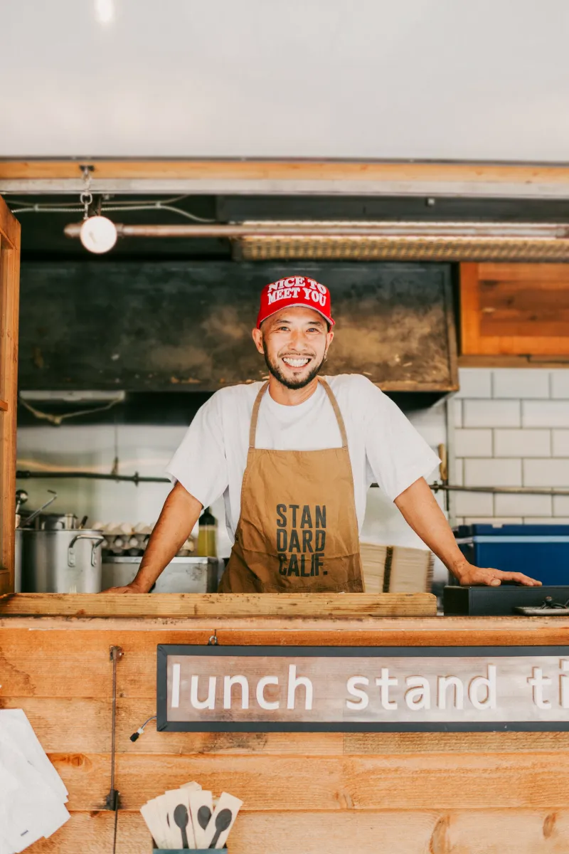 lunch stand tipiオーナー！　東京蚤の市に出店したくてたまらなかった人。手紙社さんいつもありがとうございます！