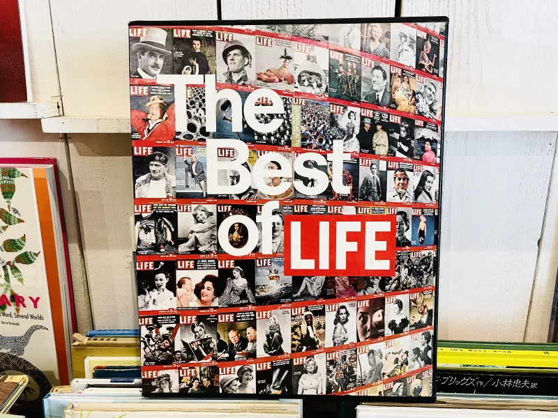LIFEの分厚い写真集。重さも内容もずっしり。