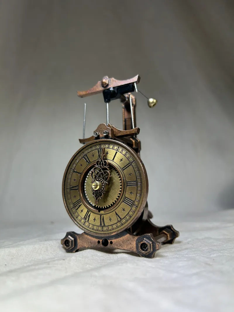 ずーっとみていられる、1979年製のギルドクロック