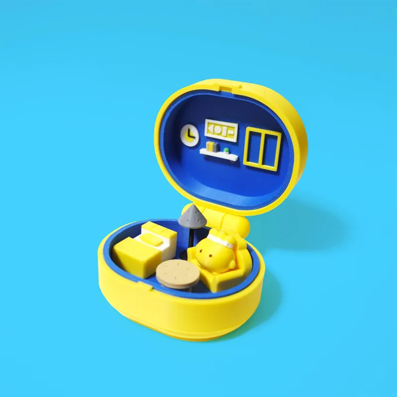 おでんをモチーフにした手のひらサイズのコンパクトのお家