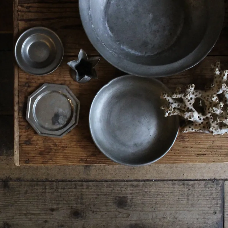 錫やシルバープレートの小物たち（France）